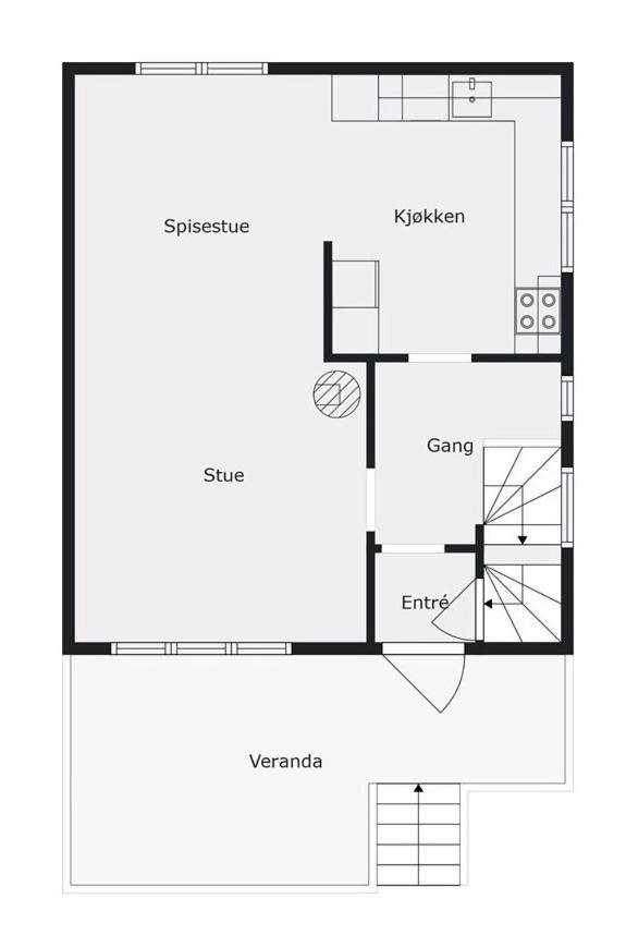 Tveitopark Apartments Рьюкан Номер фото